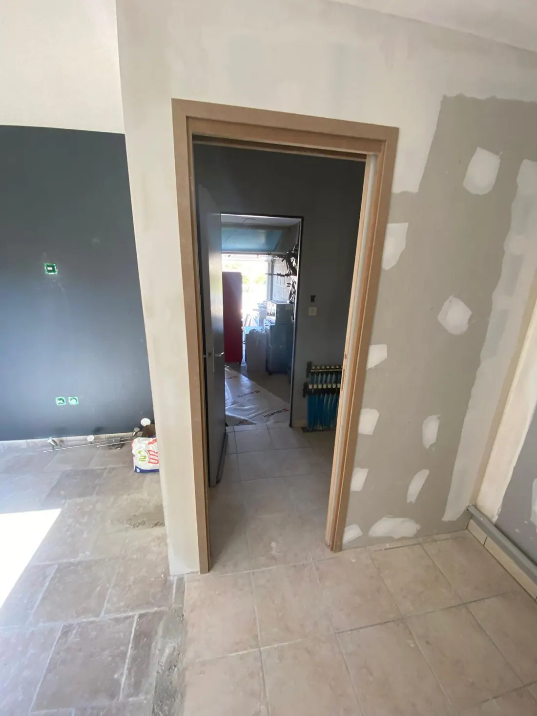 Trait d'Union, chantier