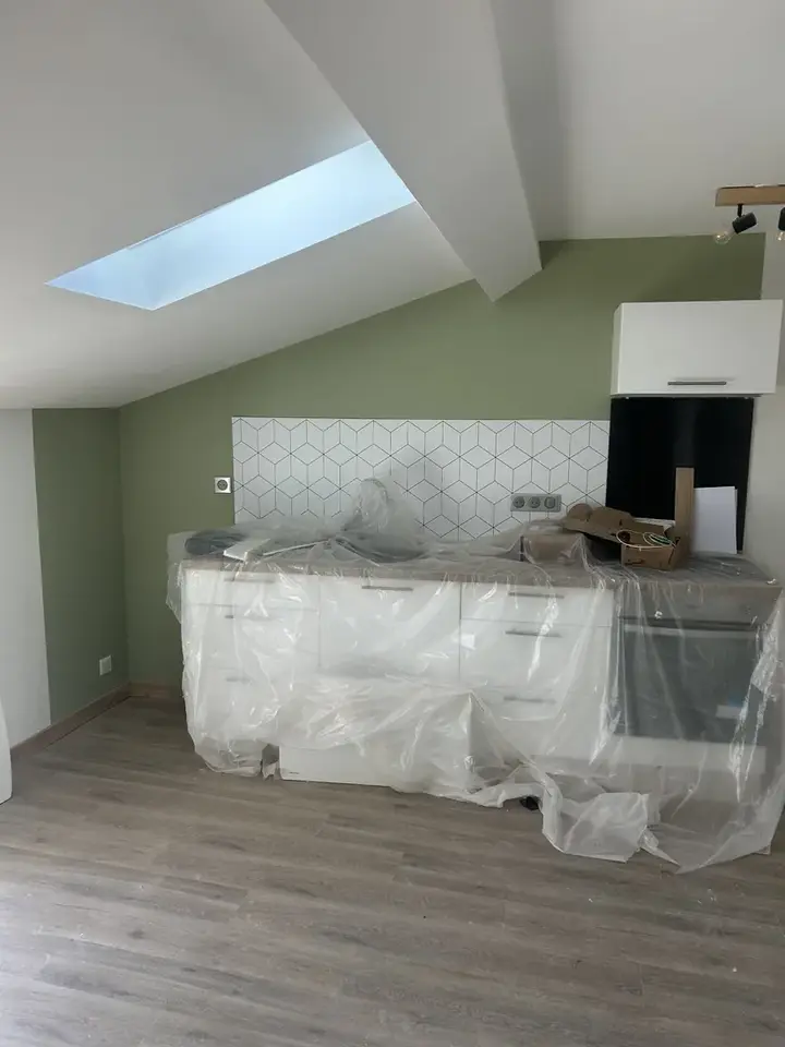 Les Combles, chantier