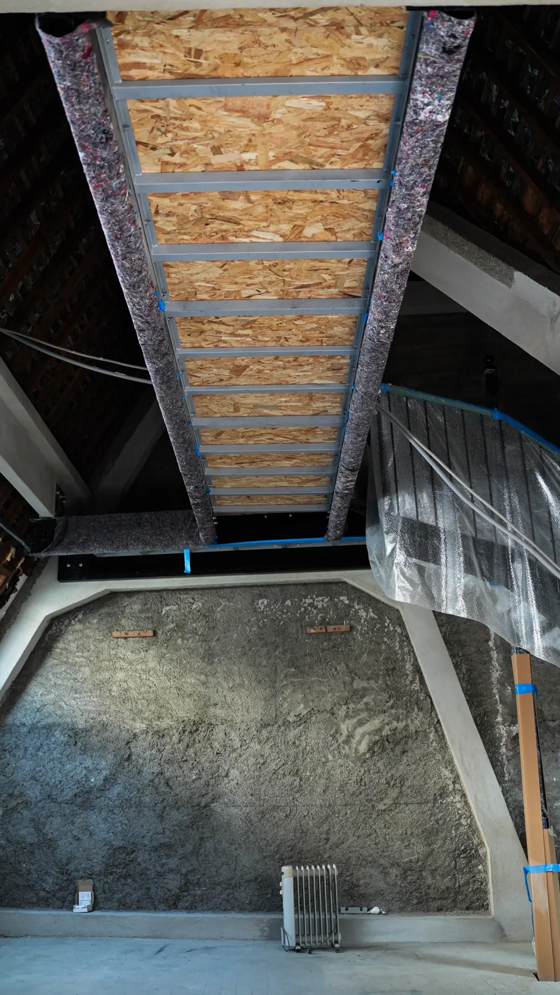 Le Delta, chantier