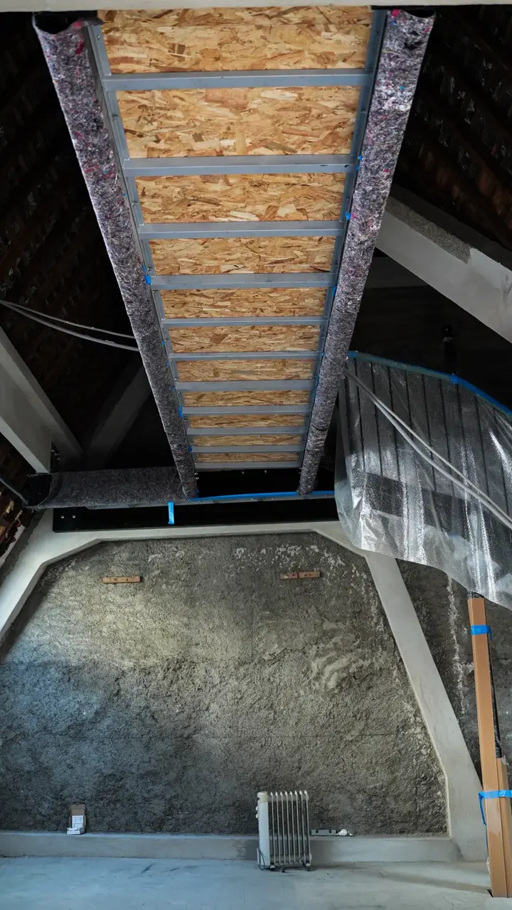 Le Delta, chantier