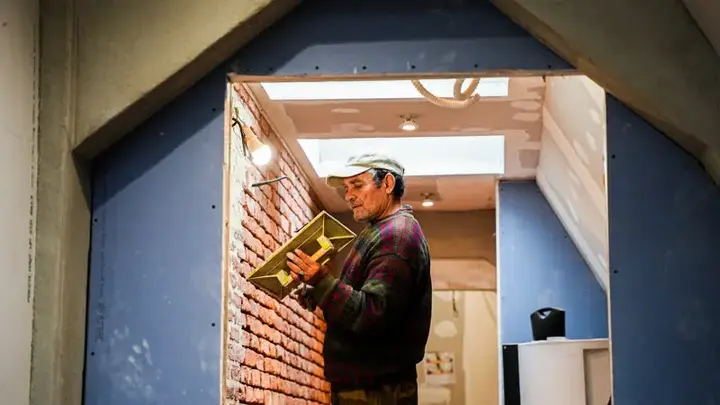 Le Delta, chantier