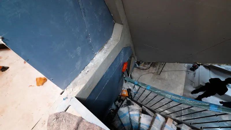 Le Delta, chantier