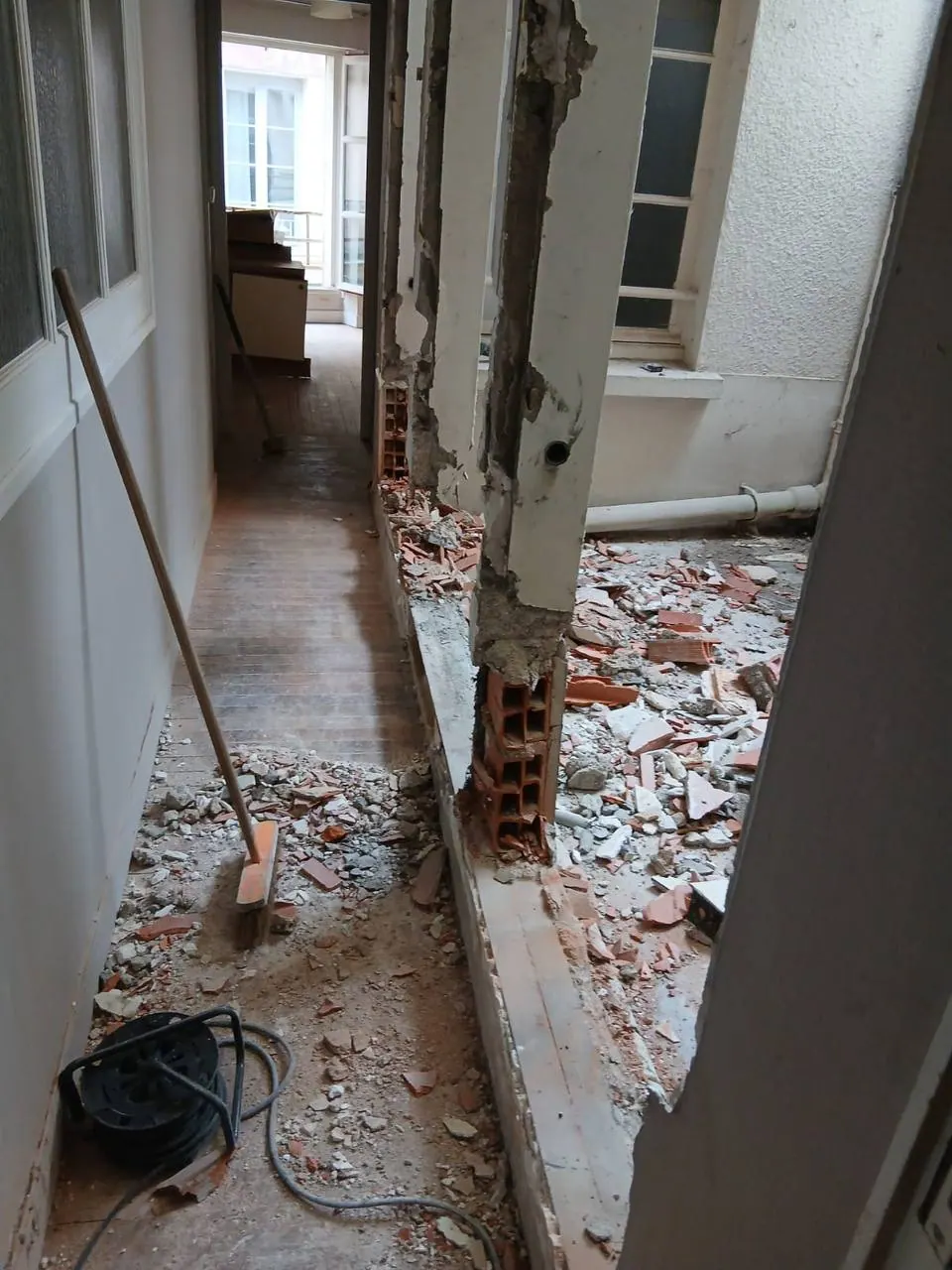 La Volière, chantier