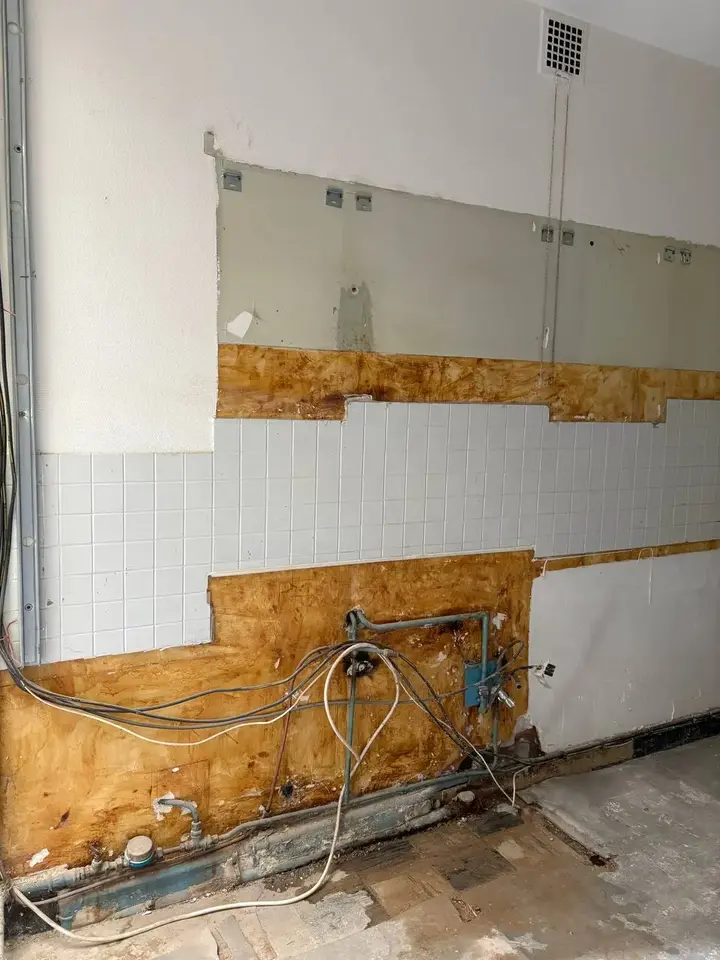 La Volière, chantier