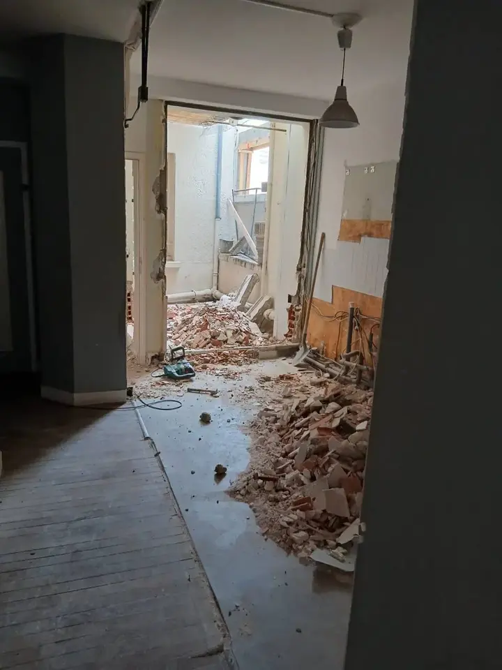 La Volière, chantier